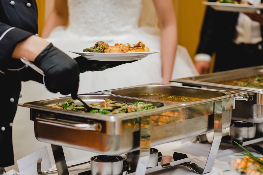 Servicio de catering para bodas en Valencia